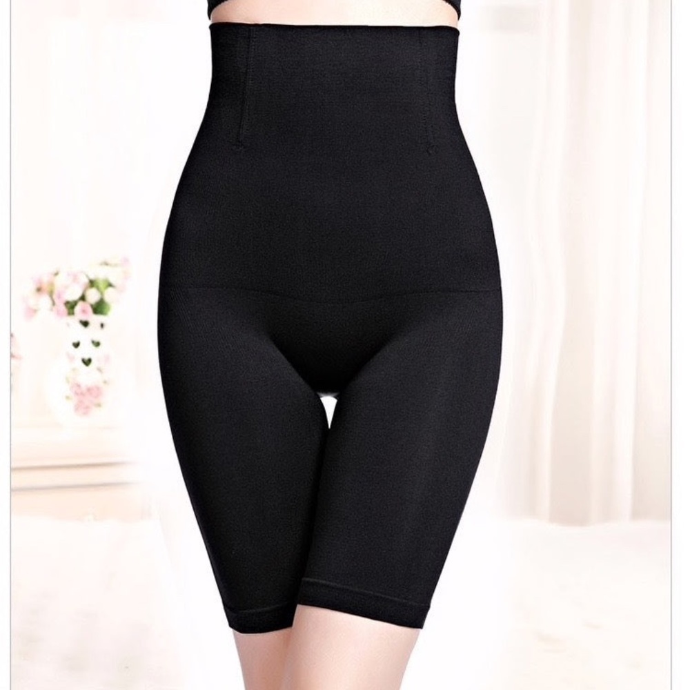 BLACK  Long line shaper Plus size high wast shaping Panties…26" to 40" waist